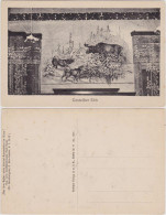  Wandbild "Gestellter Elch", Innenansicht Eines "Casino Im Osten" 1917  - Guerra 1914-18