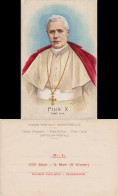 Ansichtskarte  Papst Pius X. 1914 - Papes