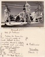 Ansichtskarte Oberwiesenthal Verschneites Fichtelberghaus 1933  - Oberwiesenthal