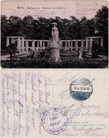 Ansichtskarte Tiergarten-Berlin Denkmal Der Kaiserin - Rosengarten 1916  - Tiergarten