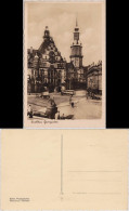 Foto Ansichtskarte Altstadt Dresden Georgentor Mit Automobilen 1935 - Dresden
