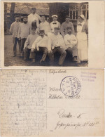 Rohrbach-Heidelberg Vereinslazarett - Soldaten Krankenschwestern (1.WK) 1915 - Heidelberg