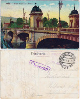 Postcard Prag Praha Kaiser Franzens Brücke 1915  - Czech Republic