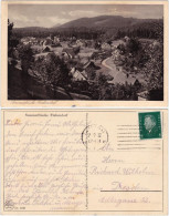 Postcard Finkendorf-Ringelshain Polesí Rynoltice Dorfpartie 1932  - Czech Republic