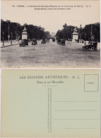 CPA Paris Avenue Des Champs-Elysées - Autos 1920 - Andere & Zonder Classificatie