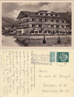 Ansichtskarte Mittenwald Alpen-Hotel Erdt 1934 - Mittenwald