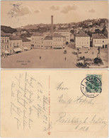 Ansichtskarte Sebnitz Marktplatz 1914 - Sebnitz