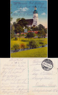 Ansichtskarte Königsbrück Kinspork Panorama Mit Kirche 1916 - Koenigsbrueck