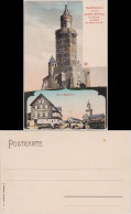 Schmitten (Hochtaunus) 2 Bild: Aussichtsturm Und 3 Gasthäuser 1905  - Sonstige & Ohne Zuordnung