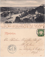 Ansichtskarte Passau Totalansicht 1904 - Passau