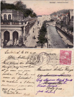 Postcard Karlsbad Karlovy Vary Mühlbrunn-Kolonnade 1910 - Czech Republic