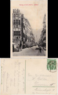 Cartoline Sterzing Vipiteno Straßenpartie Am Rathaus 1911  - Other & Unclassified