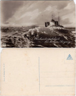 Ansichtskarte  Hochseetorpedoboot - Bei Hohem Seegang 1917  - Warships