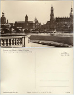 Ansichtskarte Innere Altstadt-Dresden Blick Vom Neustädter Elbufer 1956 - Dresden