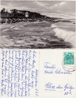 Kühlungsborn Strand - Belebt  - Turm  Ansichtskarte 1961 - Kühlungsborn