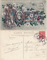 Ansichtskarte  NOEL/WEIHNACHTEN 1906  - Andere & Zonder Classificatie