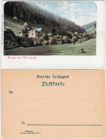 Postcard Wüstegiersdorf Głuszyca Restauration Im Tal 1906  - Schlesien