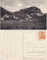 Ansichtskarte Oybin Stadt Mit Musickpavillon 1917  - Oybin