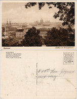 Budapest Látkép Az Országházzal/Panorama-Ansichten Mit Parlament 1929 - Hungary