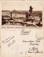 Postcard Budapest Kilátás A Várból/Aussicht Von Der Burg 1935 - Hungary