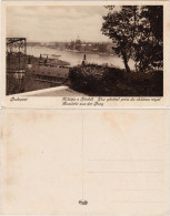 Postcard Budapest Kilátás A Várból/Aussicht Aus Der Burg 1929 - Hungary