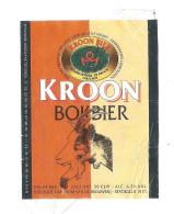 BROUWERIJ DE KROON - KROON BOKBIER  - 1 BIERETIKET  (BE 344) - Beer