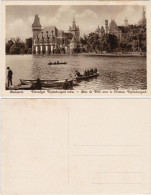 Postcard Budapest Városliget Vajdahunyad Vára/Schloss Vajdahunyad 1928 - Ungheria