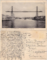 CPA Marseille Le Pont Transbordeur Et Le Vieux Port 1934 - Non Classés