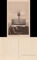 Postcard Hammerfest Meridianstøtten/Meridiansäule / Meridianstein 1924 - Norvège