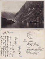 Postcard Gudvangen Fjord Mit Dampfer 1930 - Norvegia