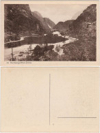 Odda Im Hardangerthal-Odde Postcard Hordaland Norge 1921 - Norvège
