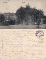 Postcard Ruhnow Runowo Pomorskie Partie Am Bahnhof 1915  - Pommern