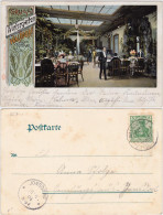Ansichtskarte Walddorf-Kottmar Restaurant, Wintergarten 1908  - Autres & Non Classés