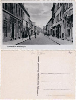 Postcard Krotoschin Krotoszyn Straßenpartie Mit Geschäften 1939  - Pologne