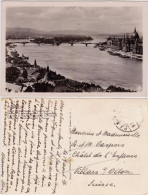 Postcard Budapest Blick Auf Die Magareteninsel Und Parlament 1936 - Ungheria