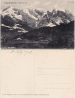 Ansichtskarte Garmisch-Partenkirchen Zugspitzgruppe Von Garmisch Aus 1910 - Garmisch-Partenkirchen