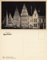 Gent Ghent (Gand) Verlichting Van Graslei Rückseitig Werbung 1936 - Altri & Non Classificati
