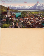 Ansichtskarte Thun Thoune Thun Und Die Alpen 1918  - Other & Unclassified