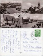 Ansichtskarte Regensburg 4 Bild Karte 1957 - Regensburg