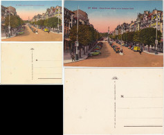 Reims Reims Place Drouet Erlon Et La Fontaine Subé CPA Ansichtskarte Marne 1927 - Otros & Sin Clasificación