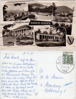 Ansichtskarte Baden-Baden Kuranlagen Und Stadt 1965 - Baden-Baden