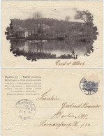 Ansichtskarte  Teich/See Mit Haus 1904 Prägekarte - A Identifier