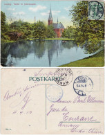 Ansichtskarte Leipzig Partie Im Johannapark 1910 - Leipzig