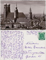 München Blick Auf Frauenkirche, Peterkirche Und Rathaus 1940/1953 - Muenchen