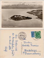 Ansichtskarte Konstanz Insel Mainau Im Bodensee Und Säntis 1952 - Konstanz