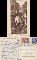Ansichtskarte  Hans Memling: Marlage Mystique De Sainte-Catherine 1949 - Peintures & Tableaux