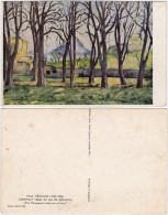 Ansichtskarte  Paul Cézanne - Chestnut Trees At Jas De Bouffan 1932 - 1900-1949