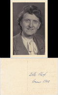 Foto  Lotte ältere Frau Portrait 1948 Privatfoto - Personaggi