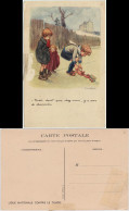 Ansichtskarte  Poulbot: Noël Vient Pas Chez Nous, Y A Pas De Cheminée 1914 - 1900-1949