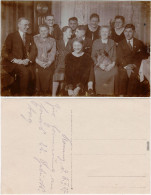 Ansichtskarte  Ernas 22. Geburtstag In Kamenz 1927 Privatfoto  - Grupo De Niños Y Familias